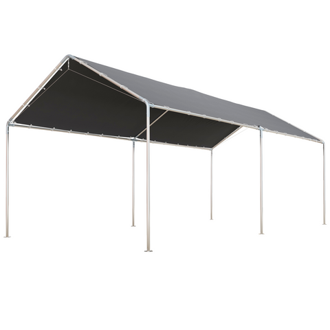 3m x 6m Heavy Duty Galvanized Steel Frame Canopy Vehicle Shelter