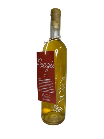 Vinul lui Dinescu Poezie pe Sticla Tamaioasa Romaneasca White Wine 750ml
