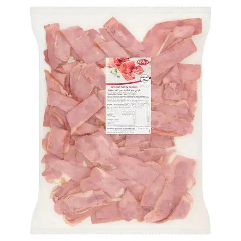 Volys Smoked Turkey Rashers 1kg