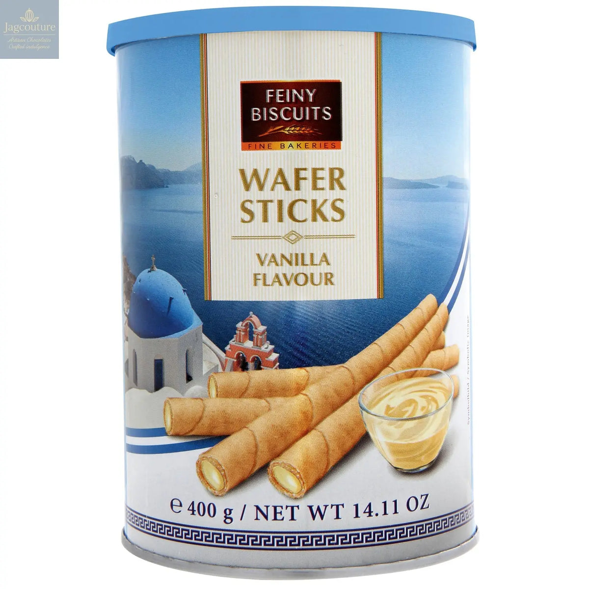 Wafer rolls with vanilla flavoured cream - VAT FREE Jag Couture Chocolates