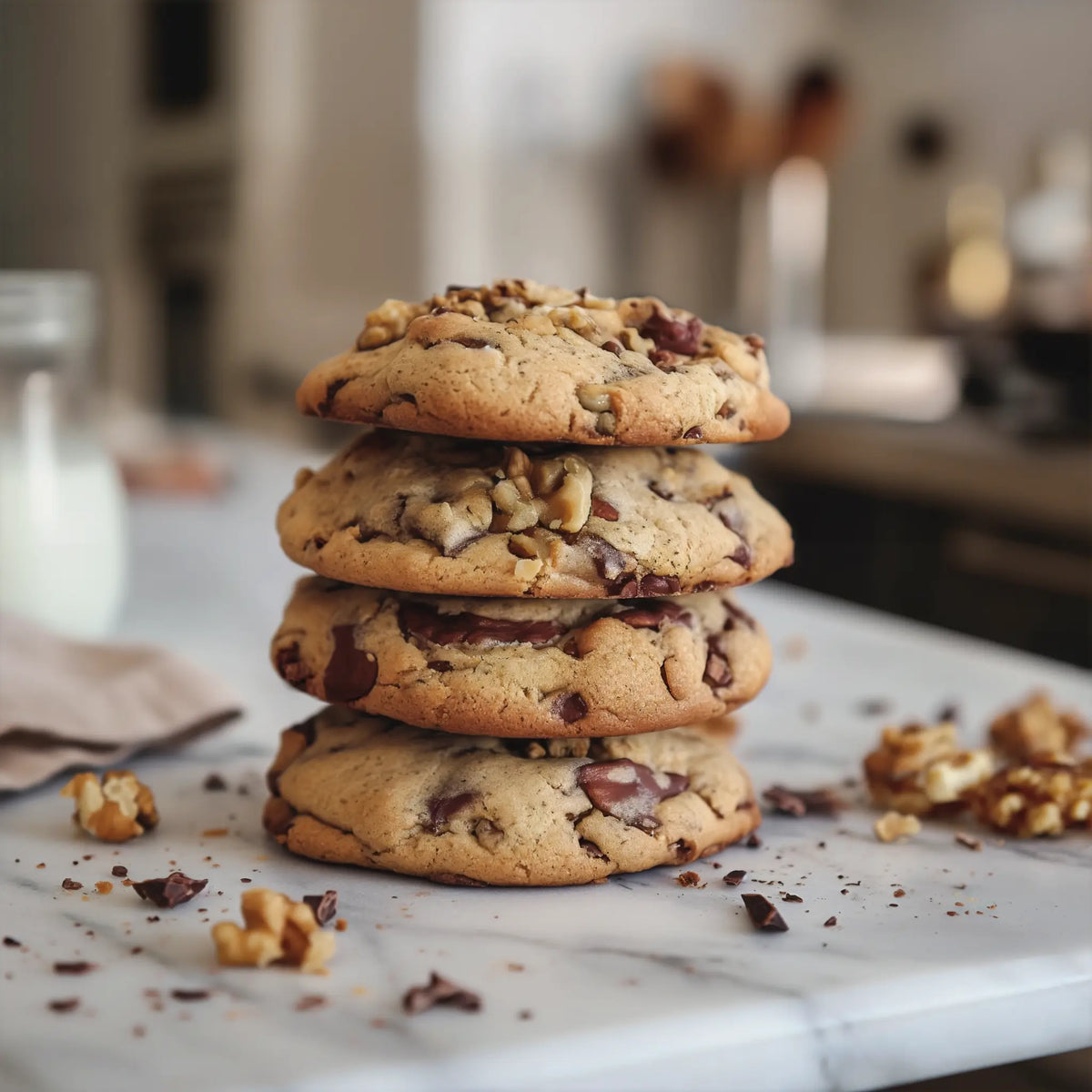 Walnut Chocolate Cookie Box