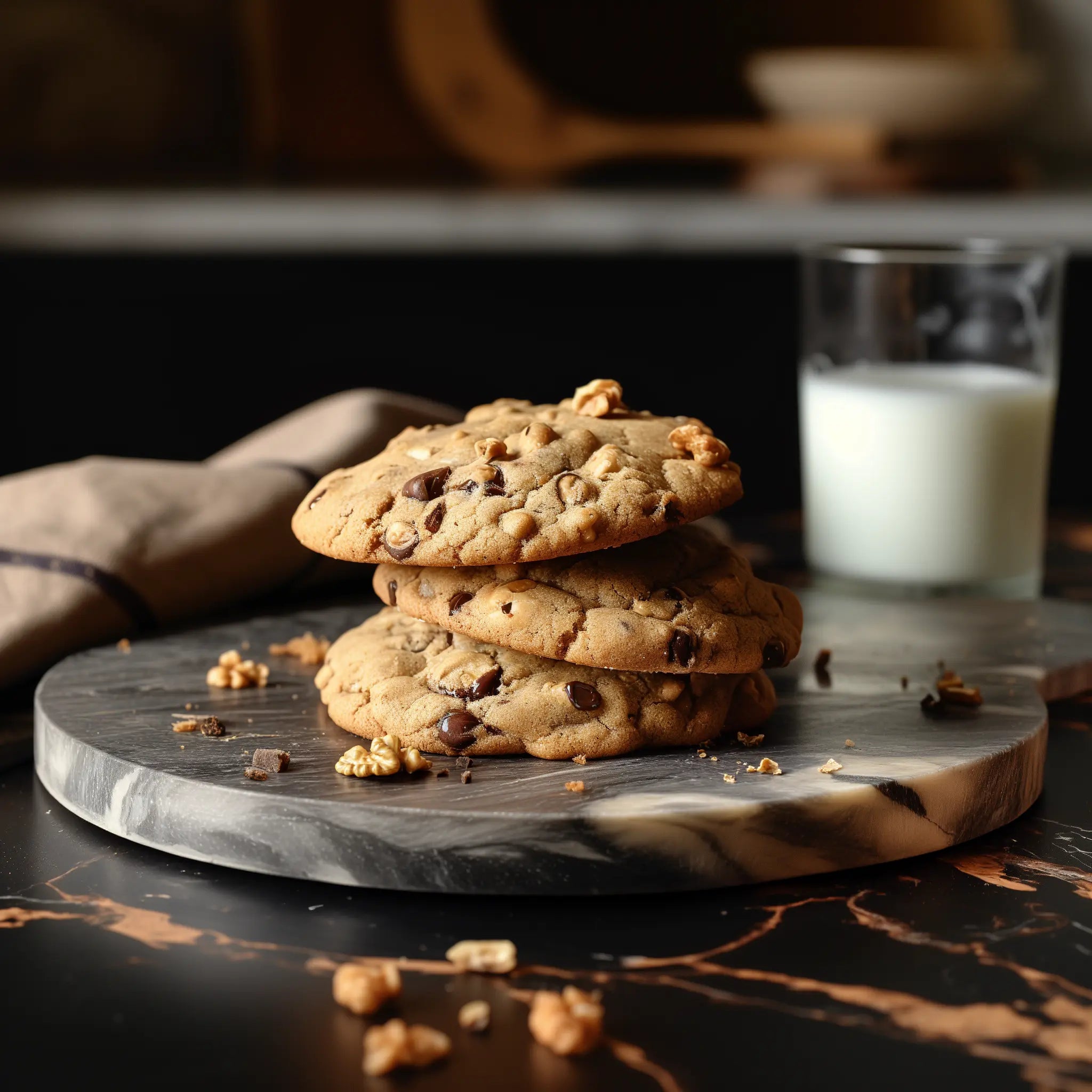 Walnut Chocolate Cookie Box