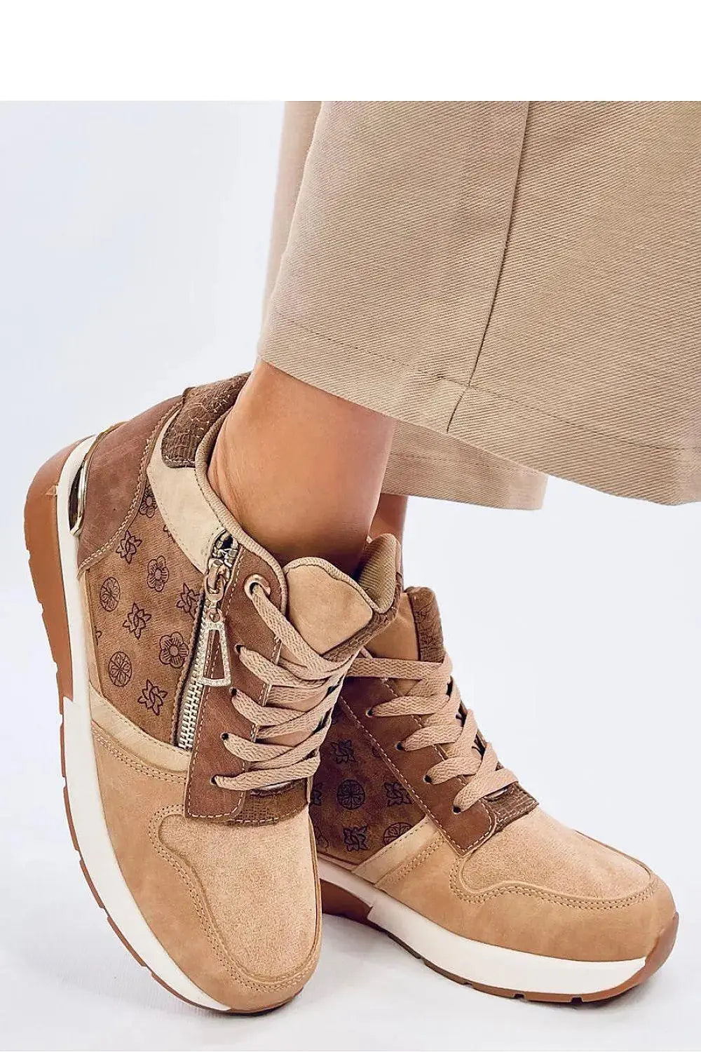 Wedge heel sneakers model 192885 Inello
