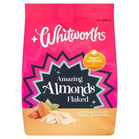Whitworths Flaked Amazing Almonds 150g (Case of 5)