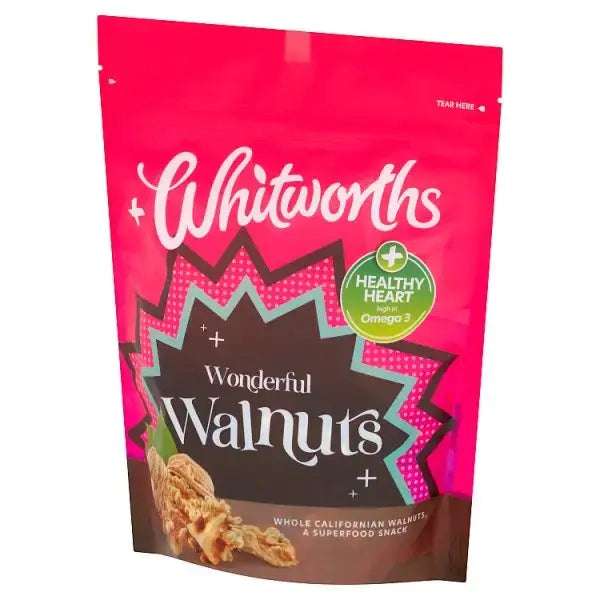 Whitworths Wonderful Walnuts 110g (Case of 7)