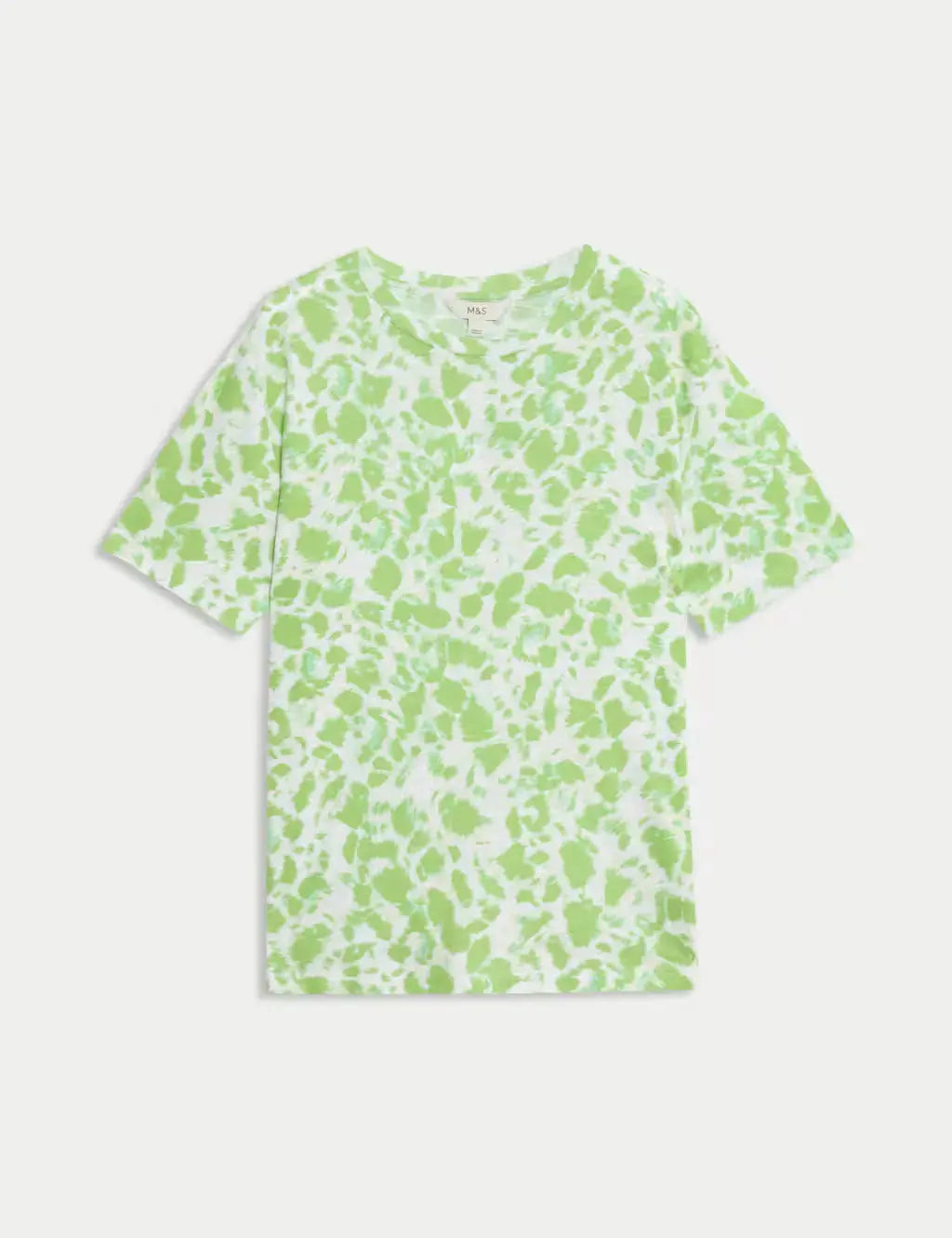 Womens Cotton Modal Blend Printed T-Shirt
