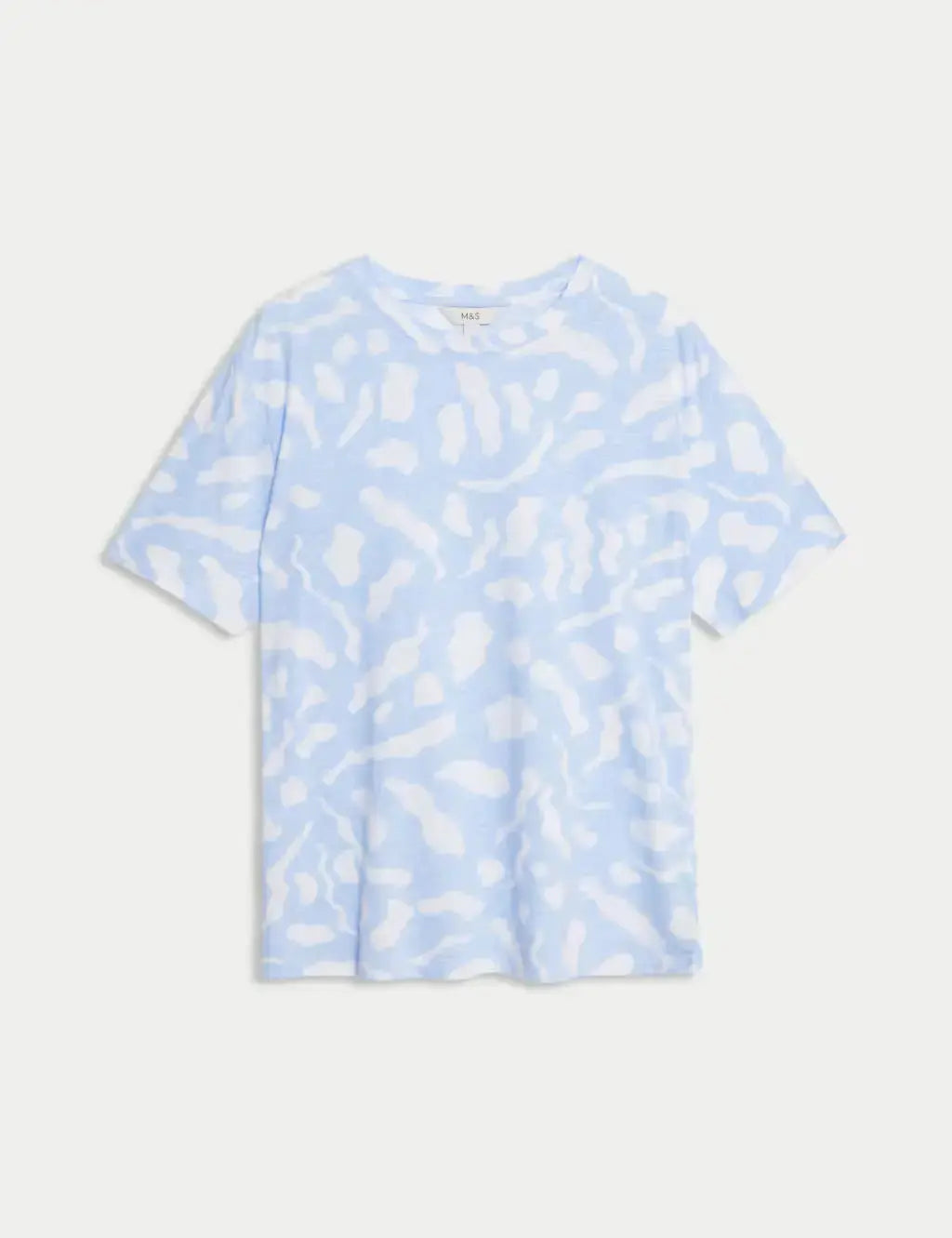 Womens Cotton Modal Blend Printed T-Shirt