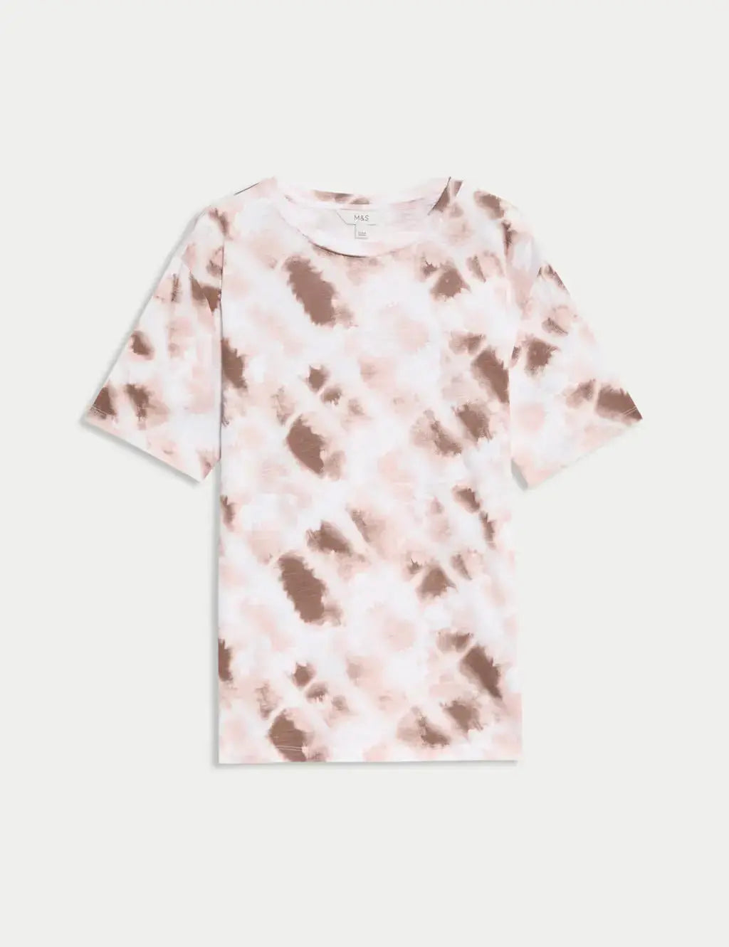 Womens Cotton Modal Blend Printed T-Shirt