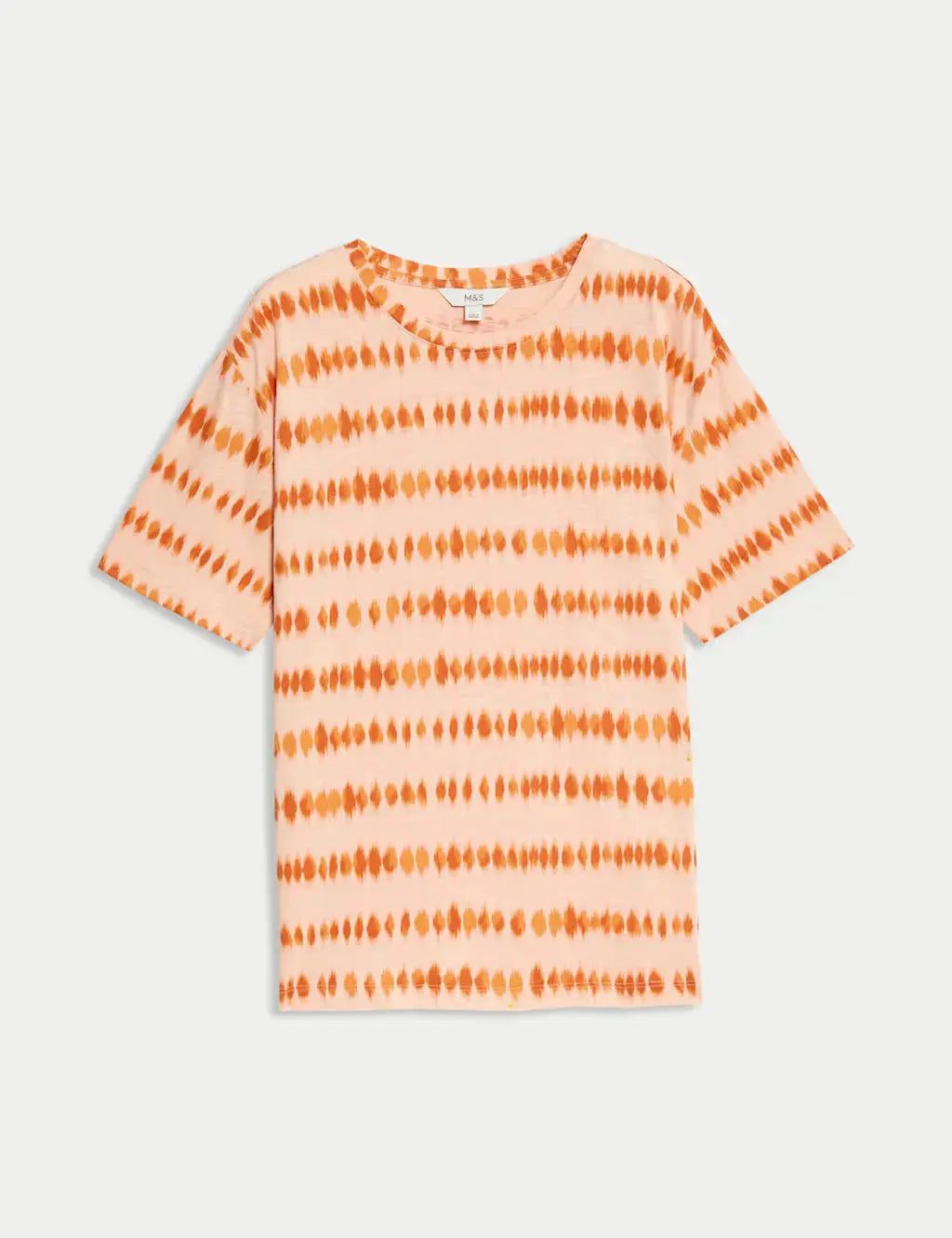Womens Cotton Modal Blend Printed T-Shirt