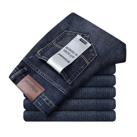 Withinlee Men's Light Blue Business Jeans – Classic Stretch Denim Trousers