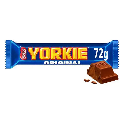 Yorkie DUO Milk Chocolate Bar 72g (Case of 24)