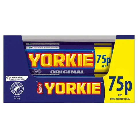 Yorkie Milk Chocolate Bar 46g PMP 75p (Case of 24)