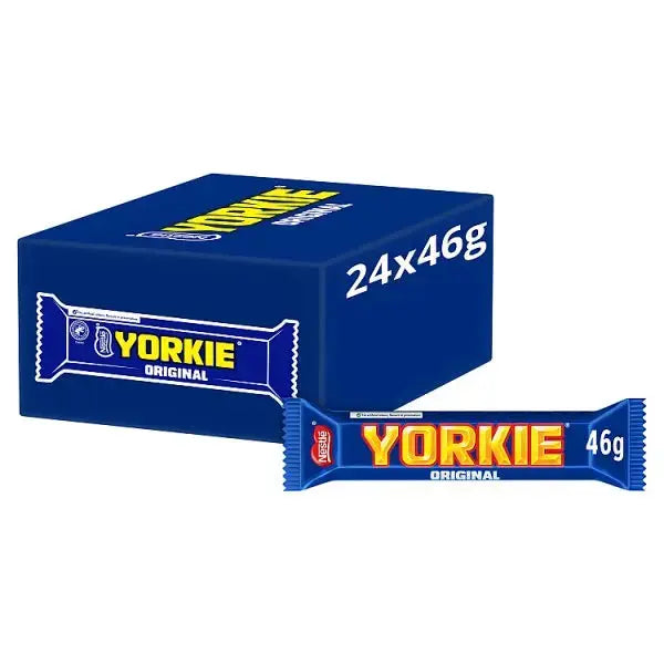 Yorkie Milk Chocolate Bar 46g (Case of 24)