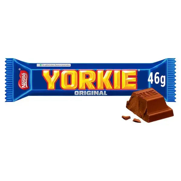 Yorkie Milk Chocolate Bar 46g (Case of 24)