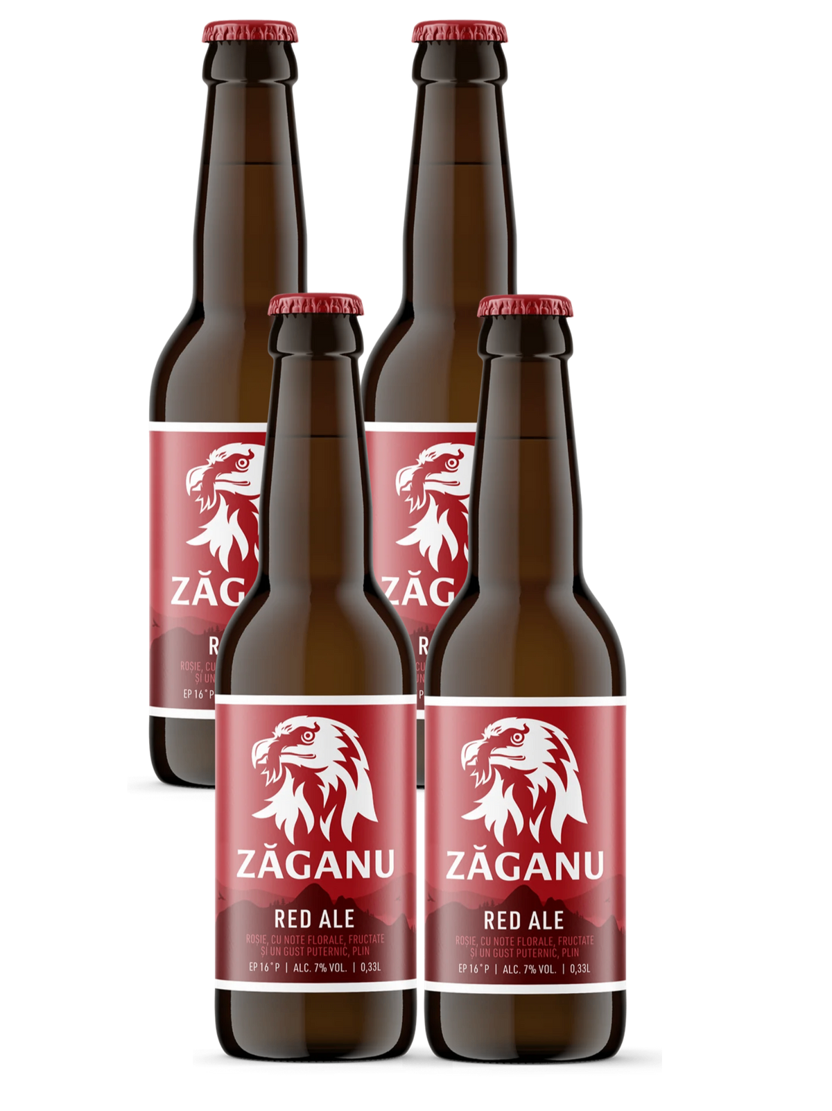 Zaganu Red Ale 16P 4x330ml