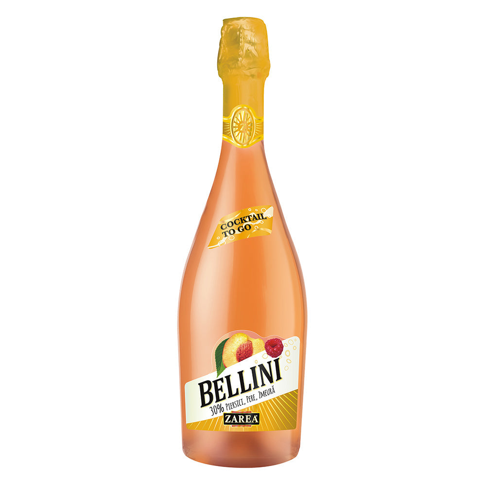 Zarea Bellini Cocktail To Go Peach, Pear and Raspberry Sparkling Cocktail 750ml