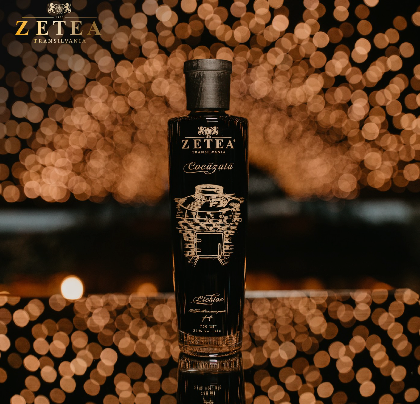 Zetea Blackcurrant Liqueur (Cocazata / Lichior coacaze) 750ml