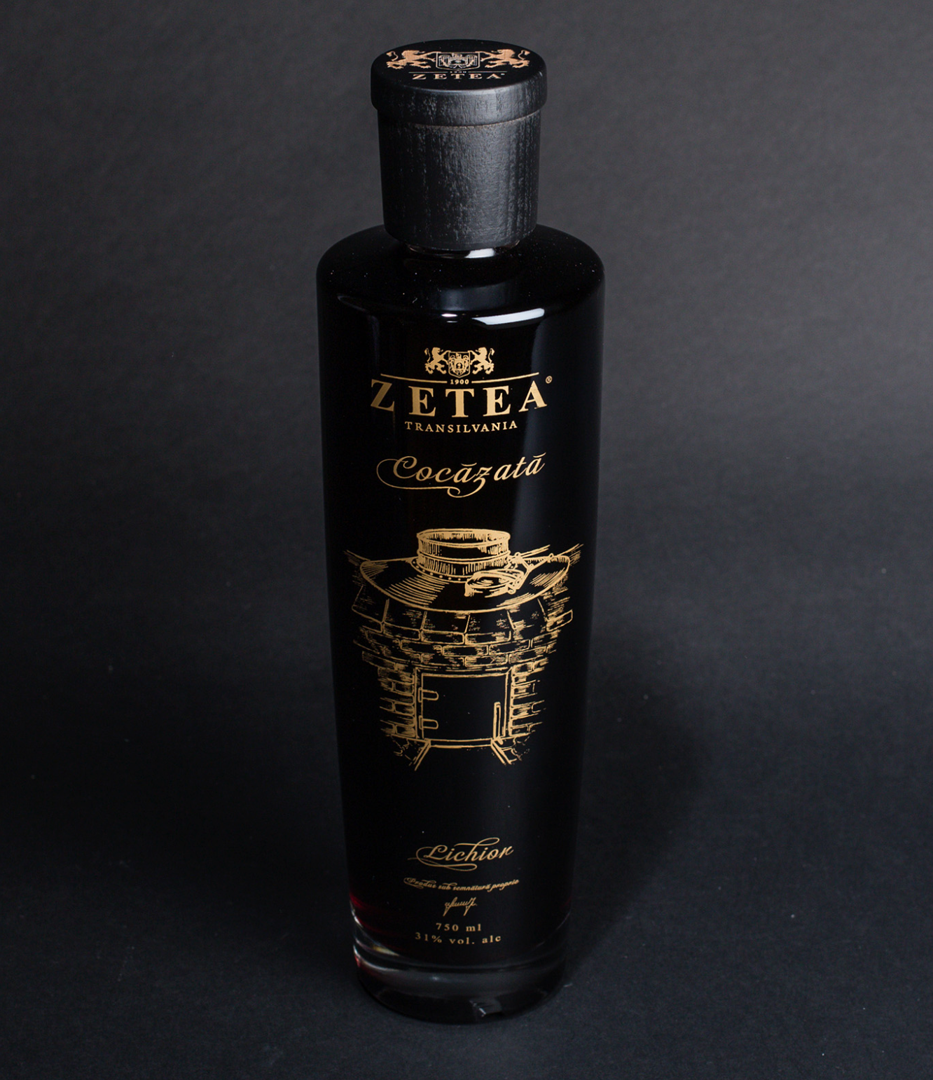 Zetea Blackcurrant Liqueur (Cocazata / Lichior coacaze) 750ml