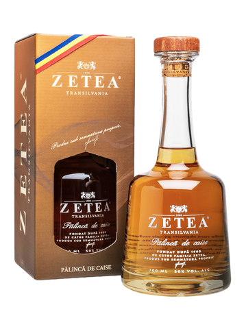 Zetea Apricot Brandy (Palinca caise / Apricot palinka) 700ml