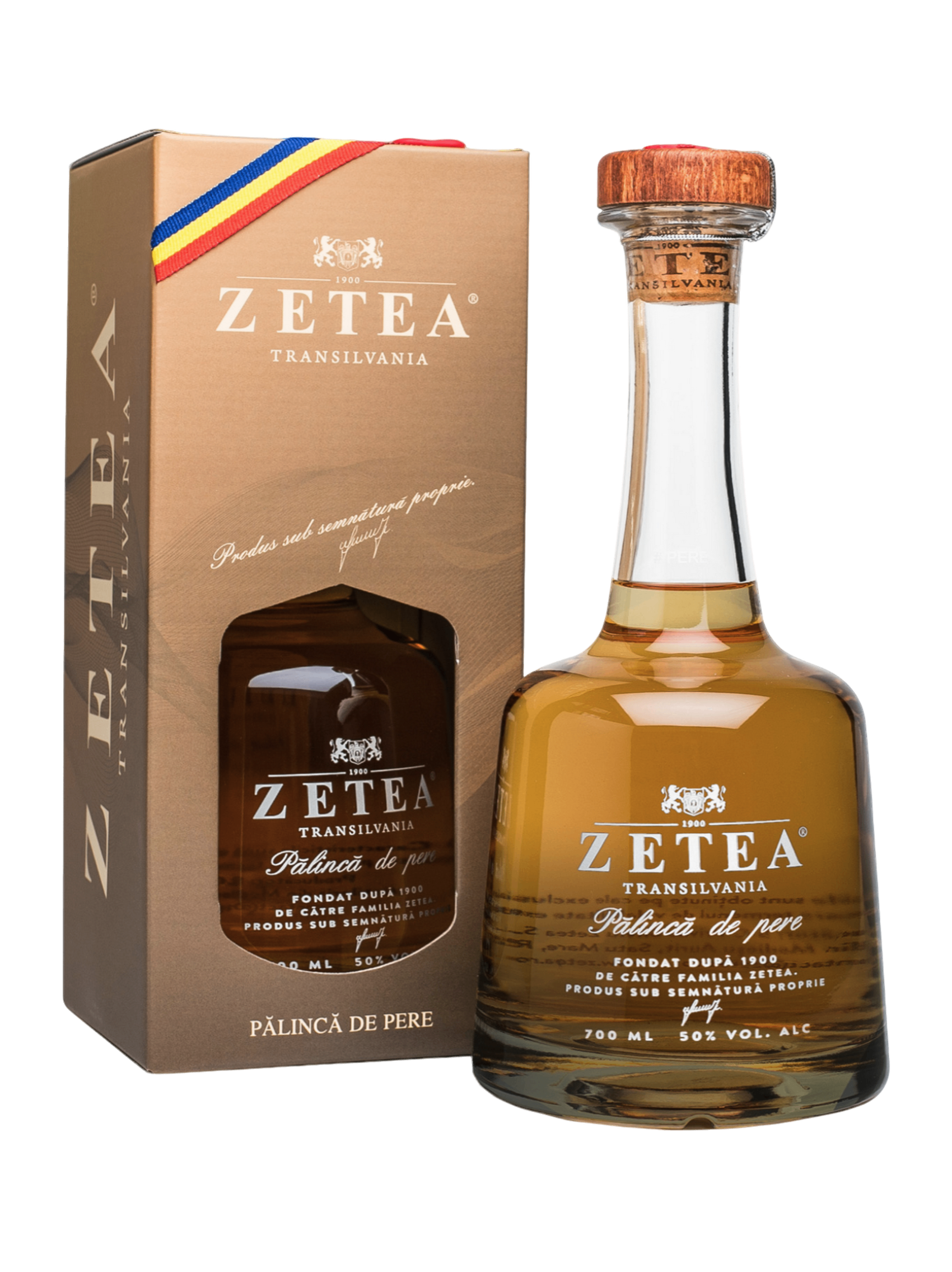 Zetea Pear Brandy (Palinca pere / Pear palinka) 700ml