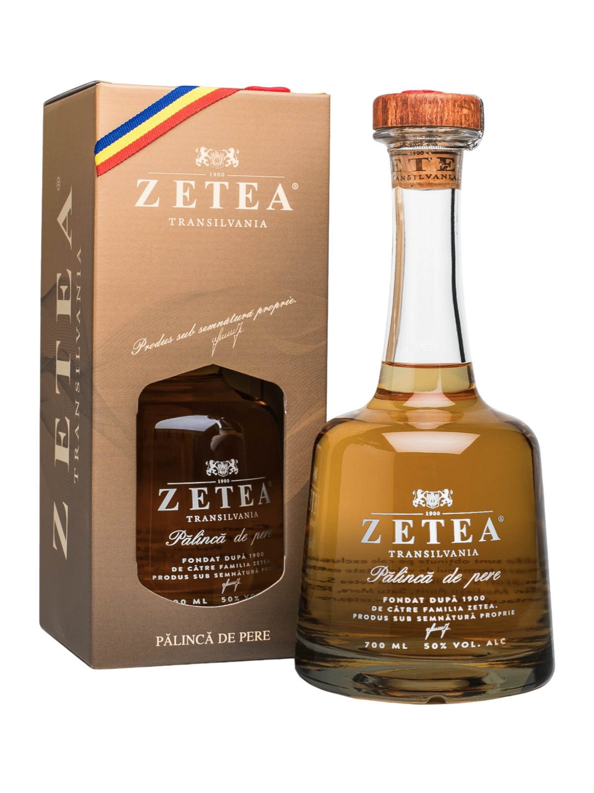 Zetea Pear Brandy (Palinca pere / Pear palinka) 700ml