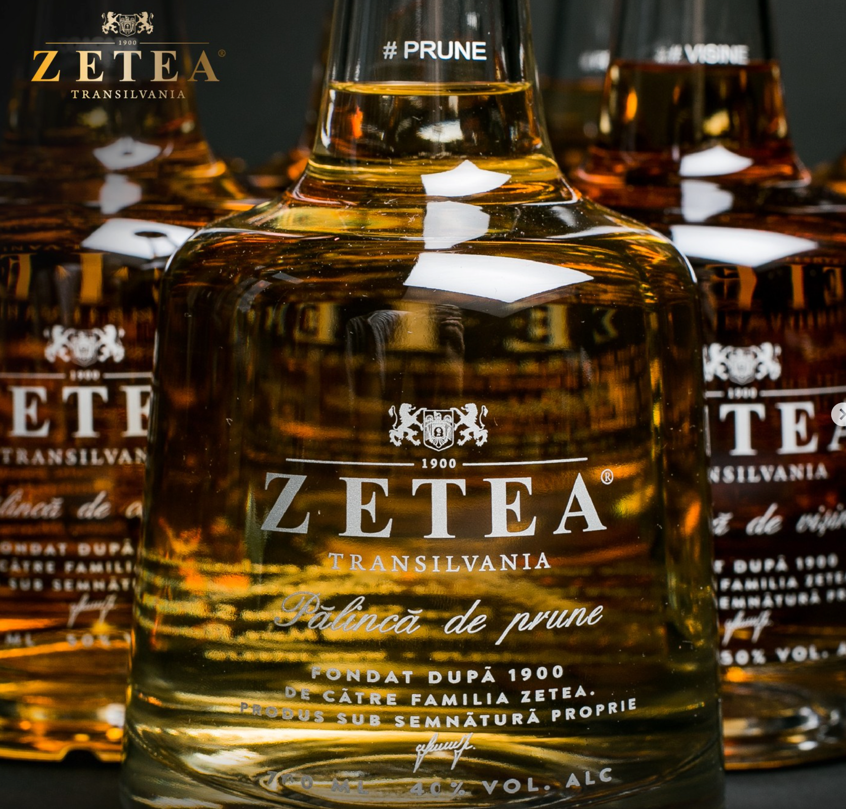Zetea Plum Brandy (Palinca prune / Plum palinka) 700ml