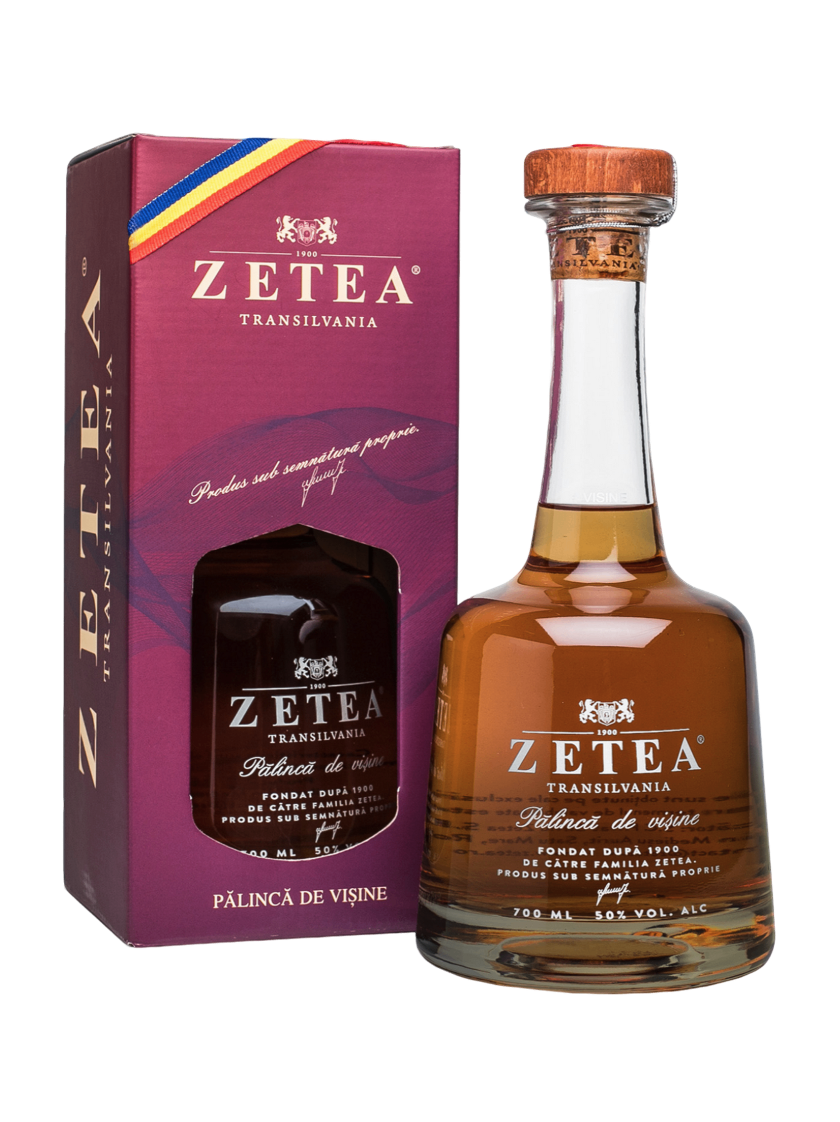 Zetea Sour Cherry Brandy (Palinca visine / Sour cherry palinka) 700ml