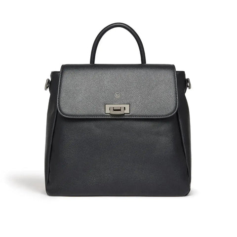 Zuri Black Vegan Backpack