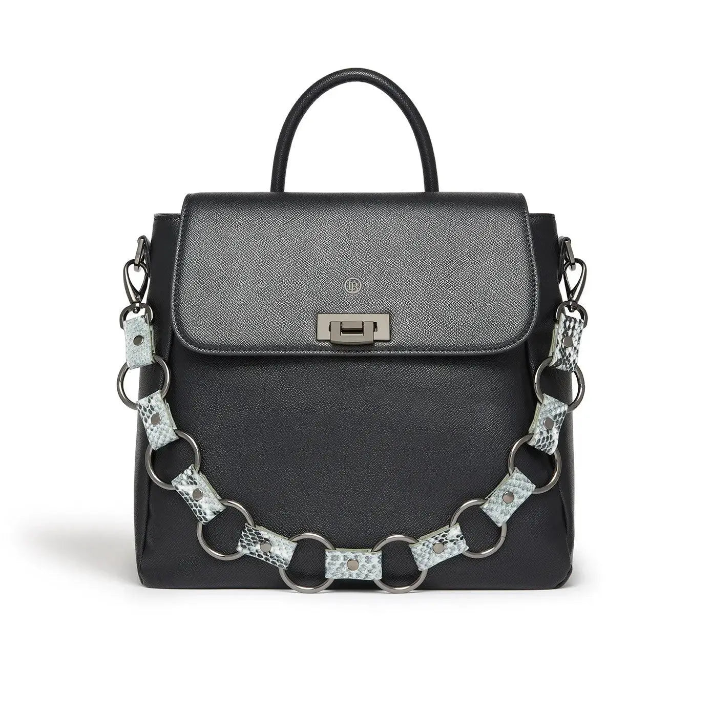 Zuri Black Vegan Backpack