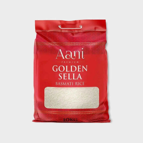 Aani Golden Sella fragrant Basmati Rice 10kg