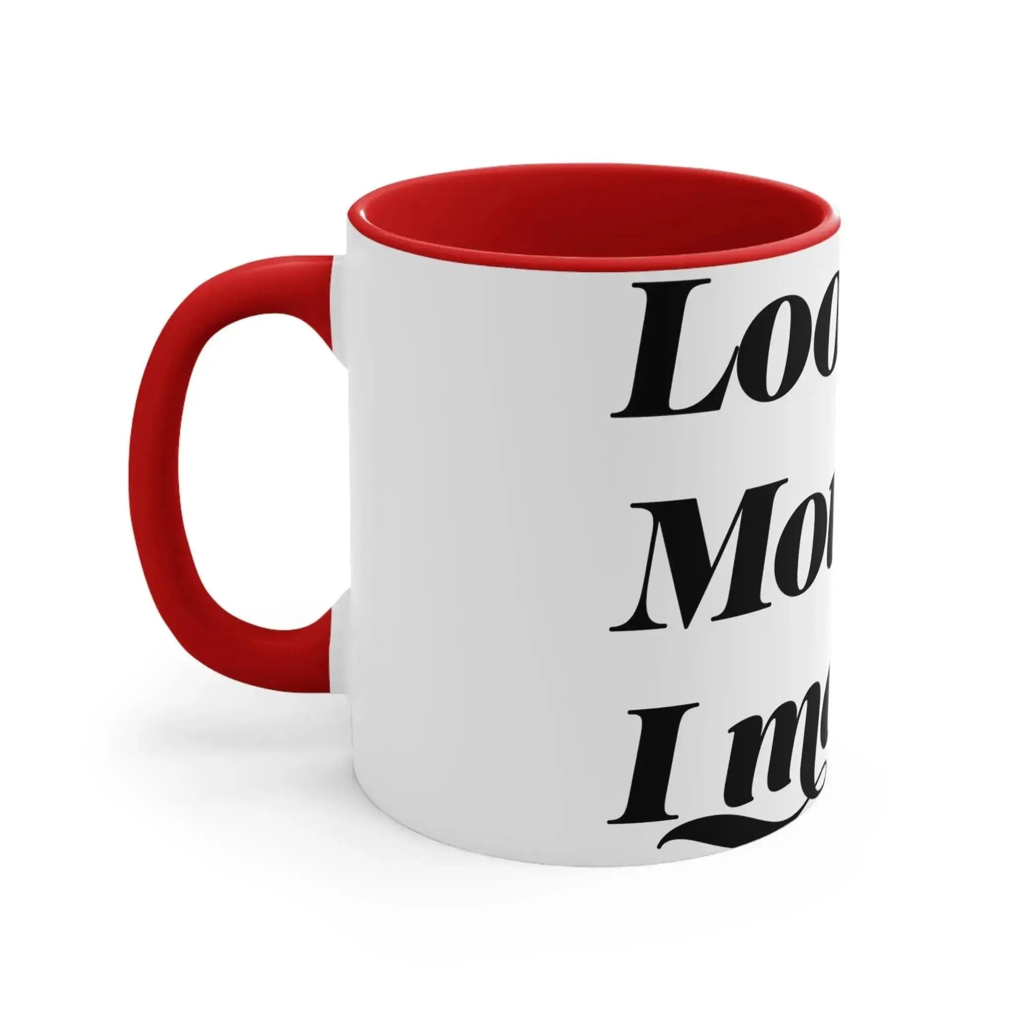Accent Coffee Mug, Mum, I made it  11oz