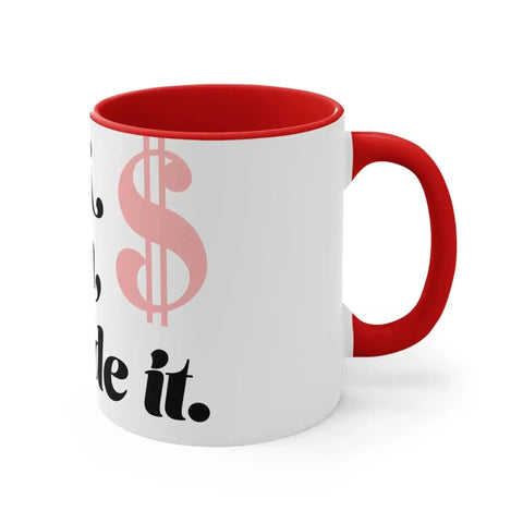 Accent Coffee Mug, Mum, I made it  11oz
