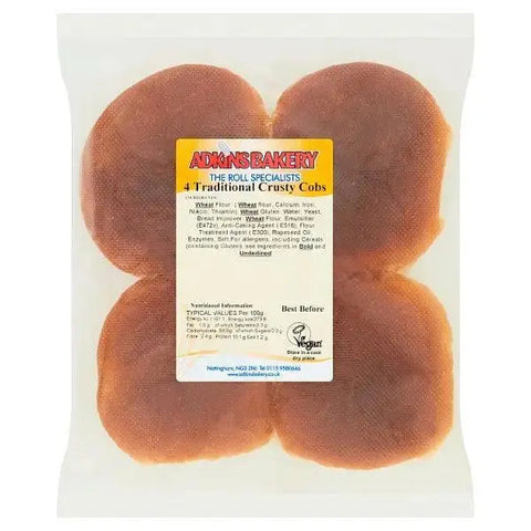 Adkins Bakery 4 Traditional Crusty Cobs