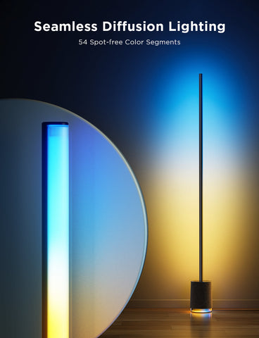 GOVEE FLOOR LAMP PRO WITH SPEAKER BLACK