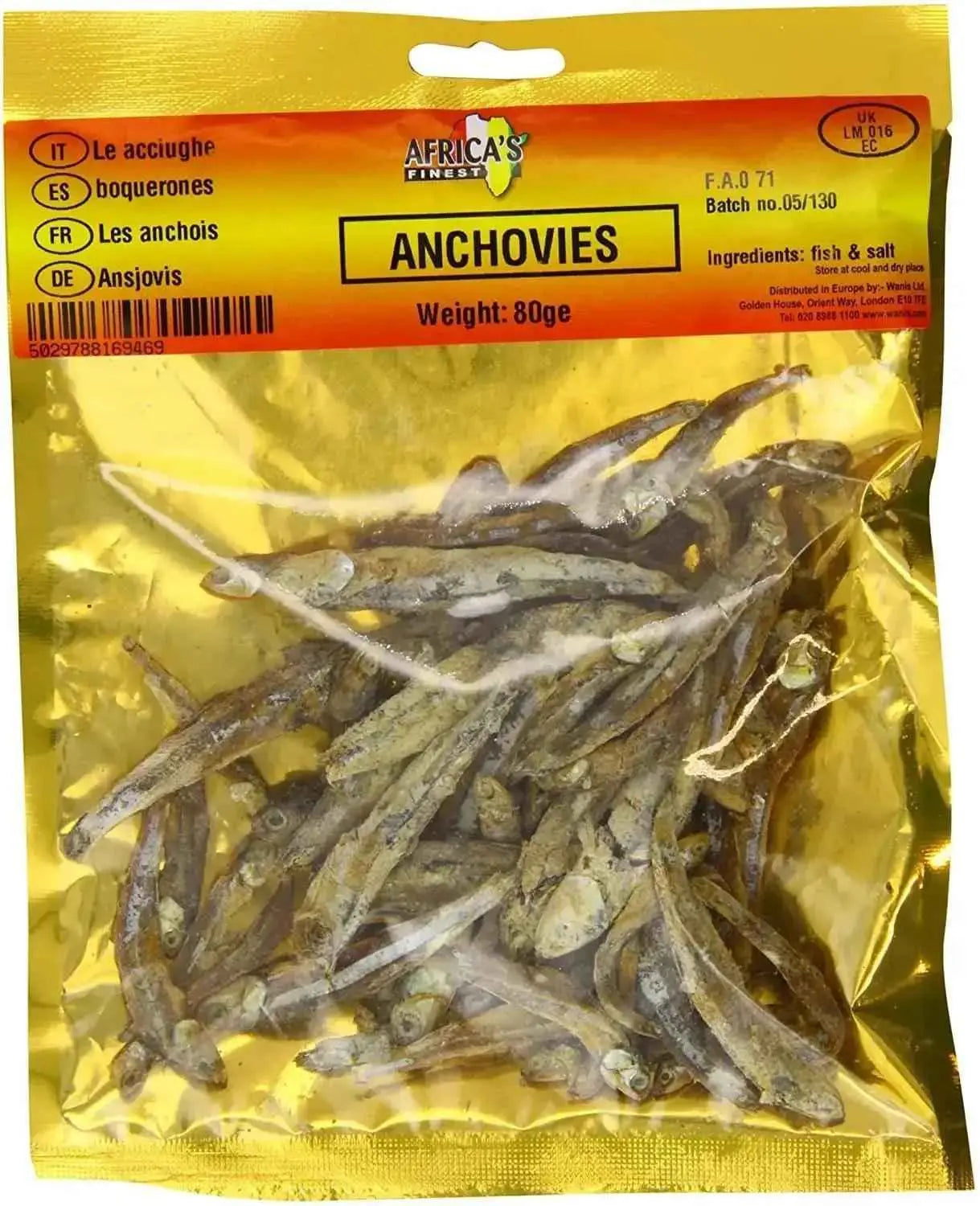 Africa's Finest Dried Anchovies - Pack a Lot of Nutritional Value