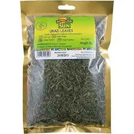 African Sun Ukazi Leaves 25g