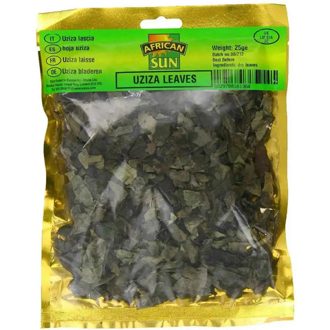 African Sun Uziza Leaves 25g