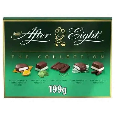 After Eight Dark and Milk Peppermint Chocolate Box 199g (Case of 8)