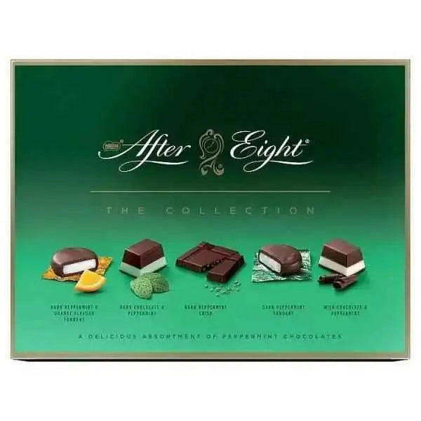 After Eight Dark and Milk Peppermint Chocolate Box 199g (Case of 8)