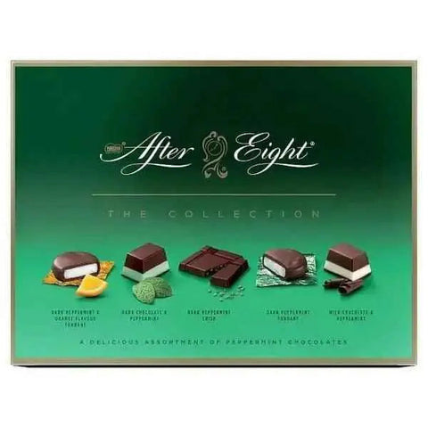After Eight Dark and Milk Peppermint Chocolate Box 199g (Case of 8)