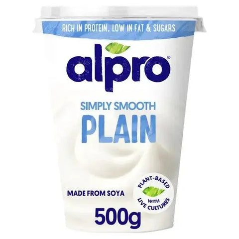 Alpro Simple Smooth Plain 500g