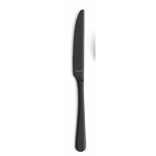 Amefa Austin Black Dessert Knife (Case of 12)