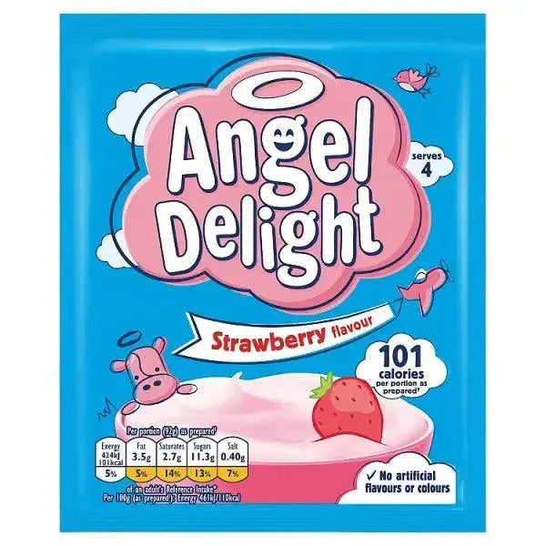 Angel Delight Strawberry Dessert Mix 59g (Case of 21)