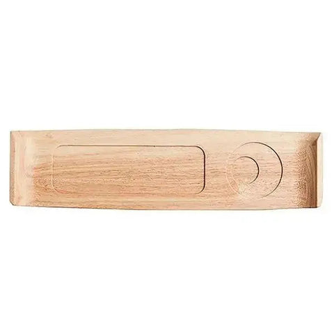 Arcoroc Mekkano Wood Board with Glass & Dish Locator 45cm