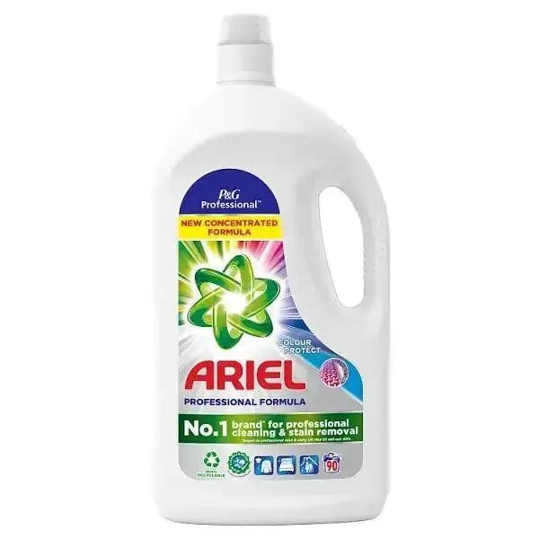 Ariel Professional Washing Liquid Laundry Detergent Colour Washes, 4.05l