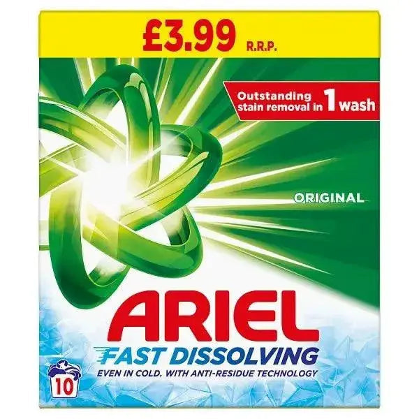 Ariel Washing Powder, 10 Washes 600g (Case of 6)
