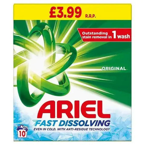 Ariel Washing Powder, 10 Washes 600g (Case of 6)