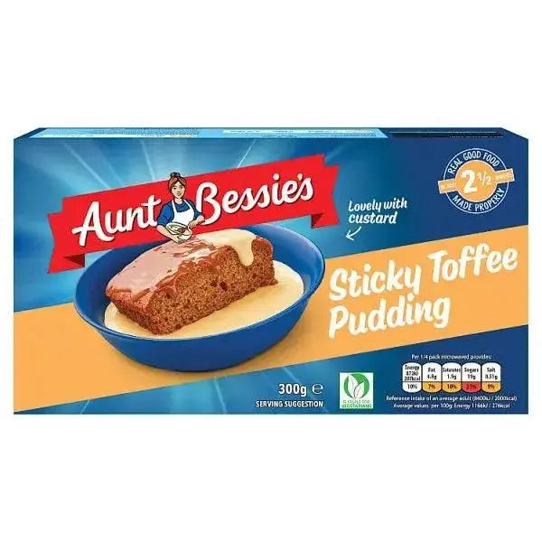 Aunt Bessie's Sticky Toffee Pudding 300g (Case of 6)