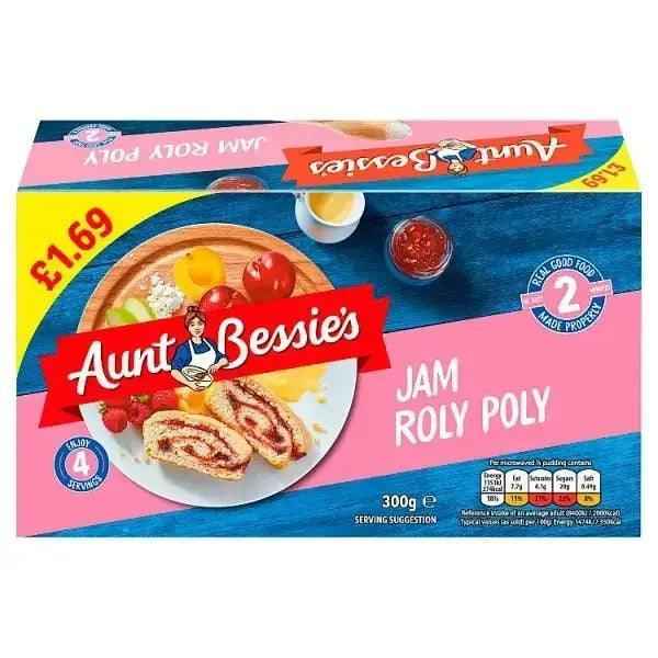 Aunt Bessies Jam Roly Poly 300g