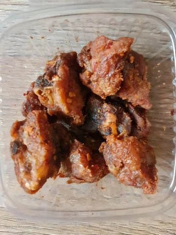 Aunt Maggie Fried turkey Tail